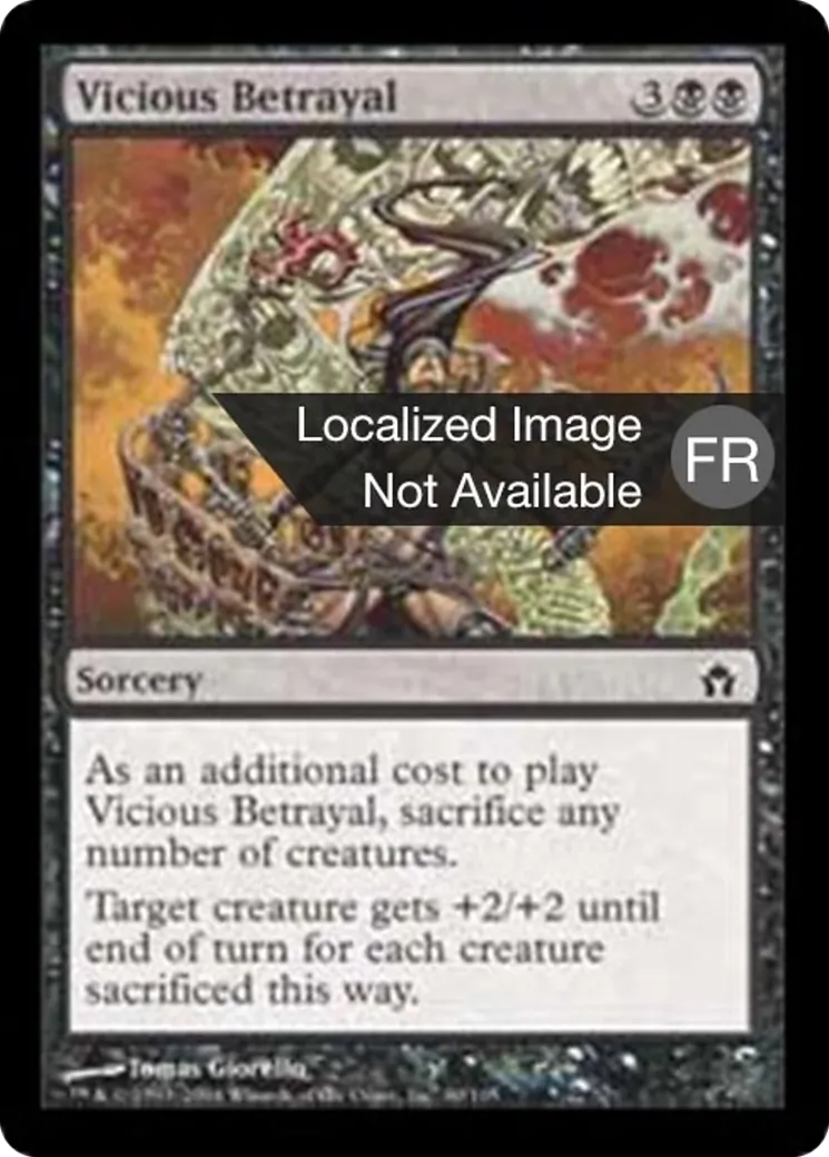 Trahison vicieuse — Fifth Dawn — Magic: The Gathering
