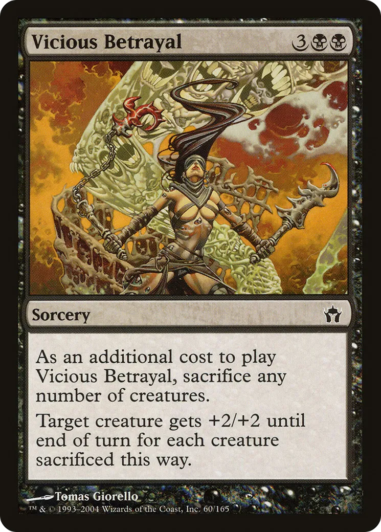 Vicious Betrayal — Fifth Dawn — Magic: The Gathering