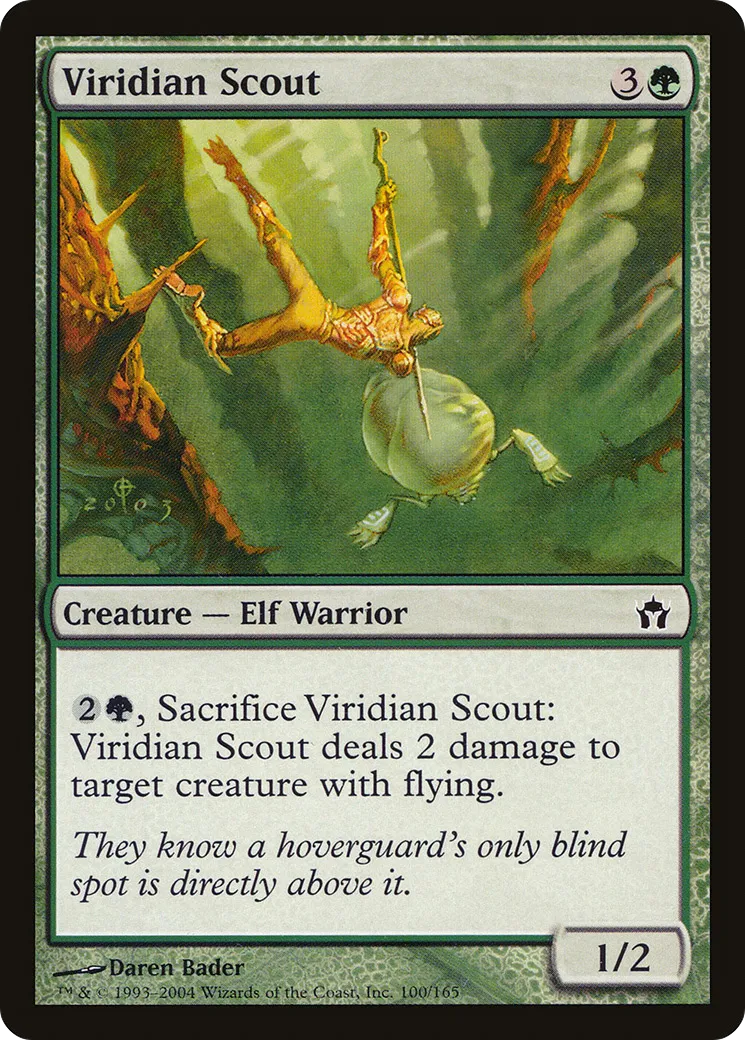 Viridian Scout — Fifth Dawn — Magic: The Gathering