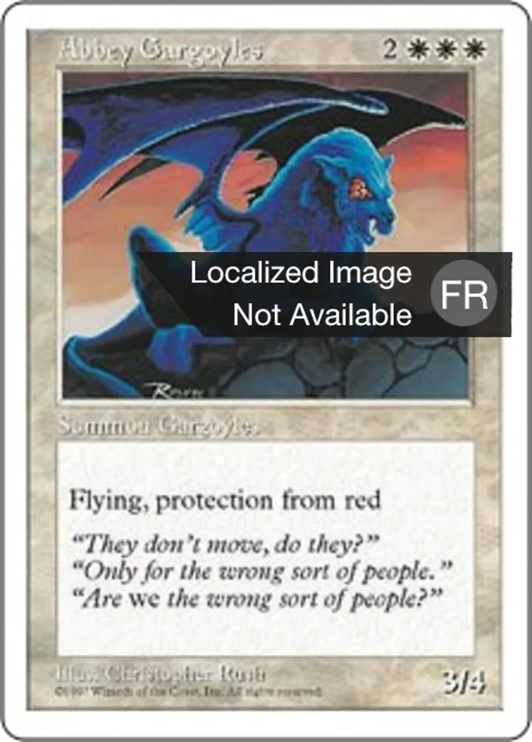 Gargouilles de l'abbaye — Fifth Edition — Magic: The Gathering