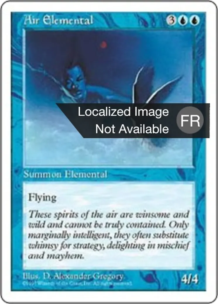 Élémental d'air — Fifth Edition — Magic: The Gathering