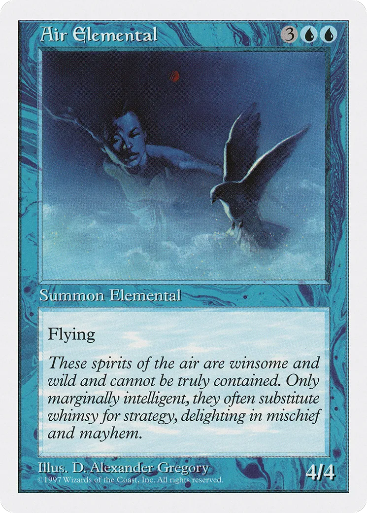 Élémental d'air — Fifth Edition — Magic: The Gathering