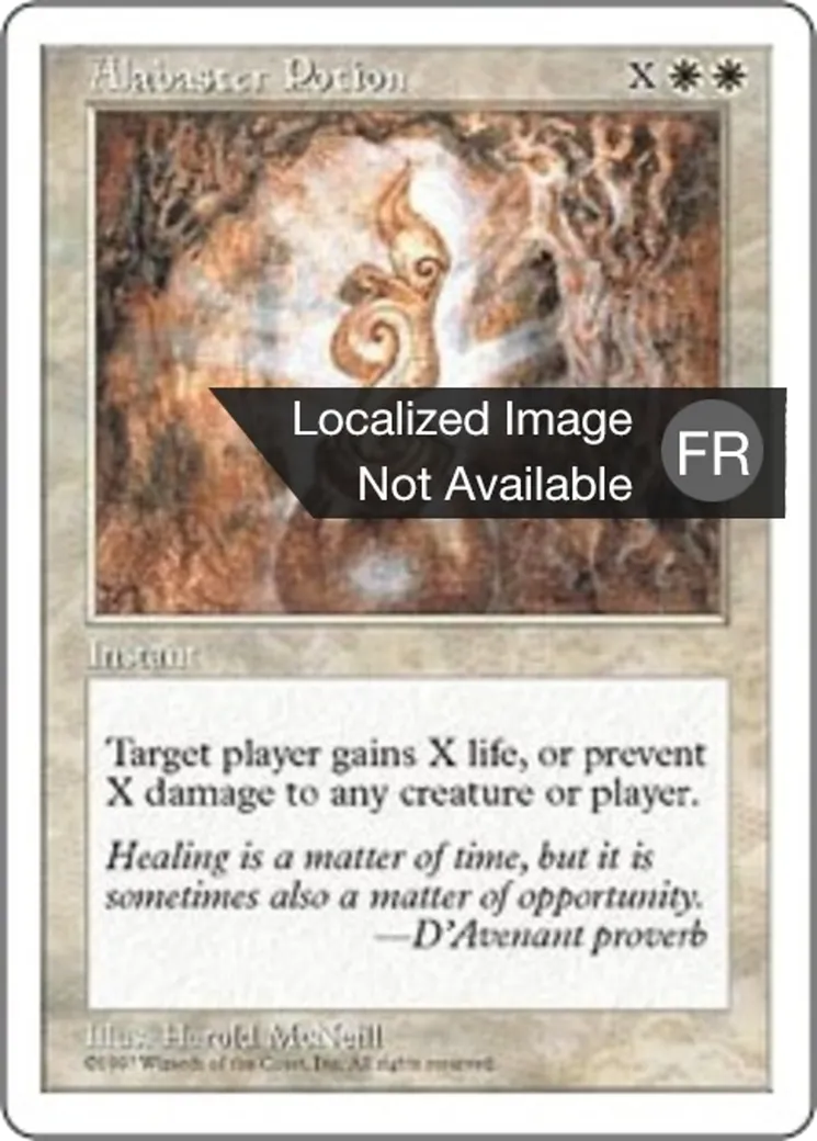 Potion d'albâtre from Fifth Edition - Magic: The Gathering