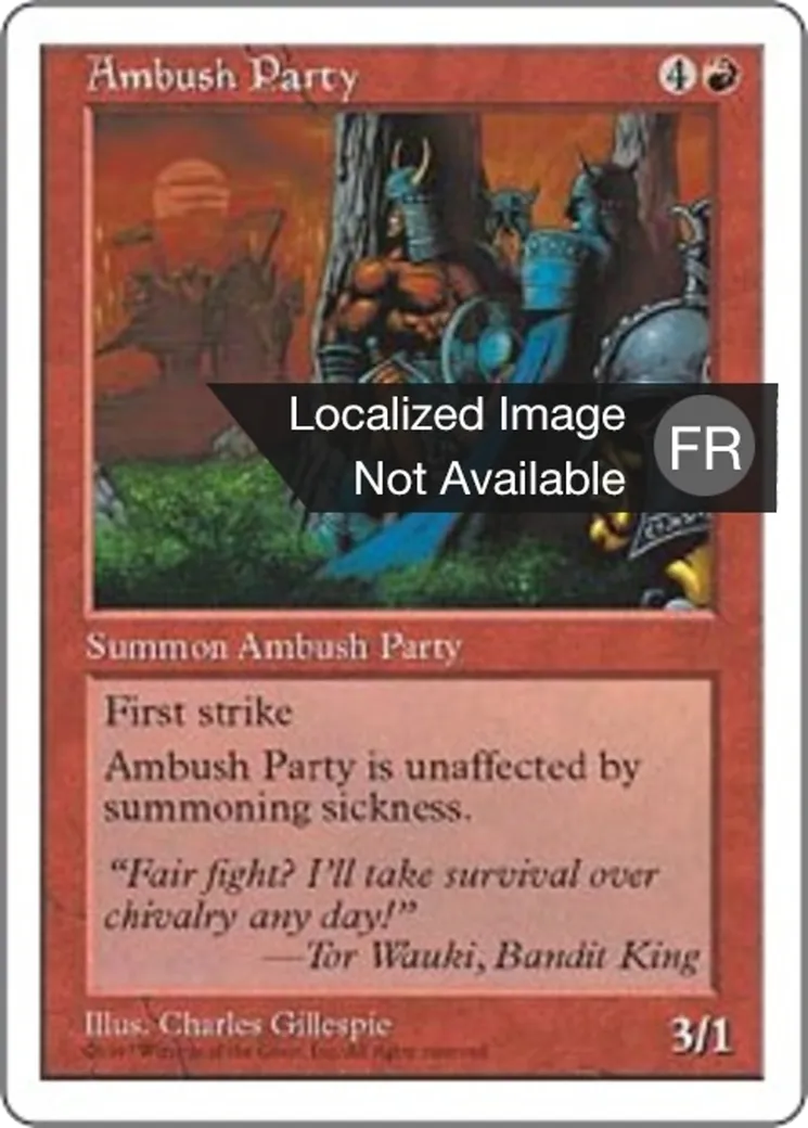Escarmoucheurs — Fifth Edition — Magic: The Gathering