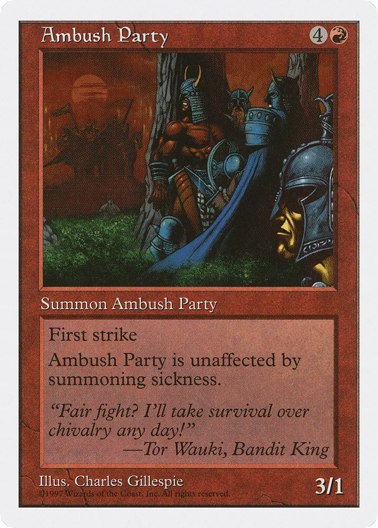 Escarmoucheurs — Fifth Edition — Magic: The Gathering