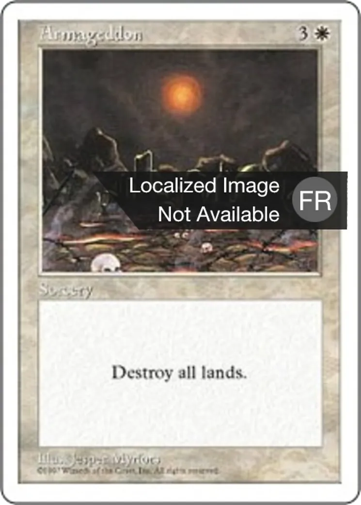 Armaguedon — Fifth Edition — Magic: The Gathering