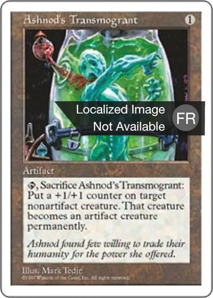 Transfigurateur d'Ashnod from Fifth Edition - Magic: The Gathering