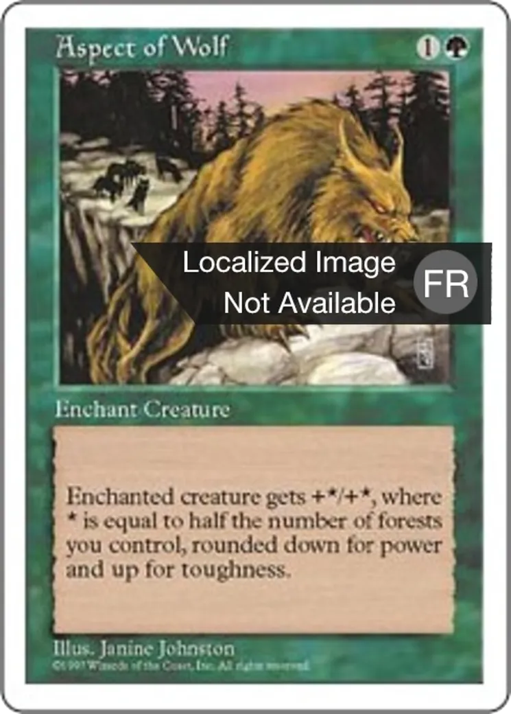 Aspect du loup — Fifth Edition — Magic: The Gathering