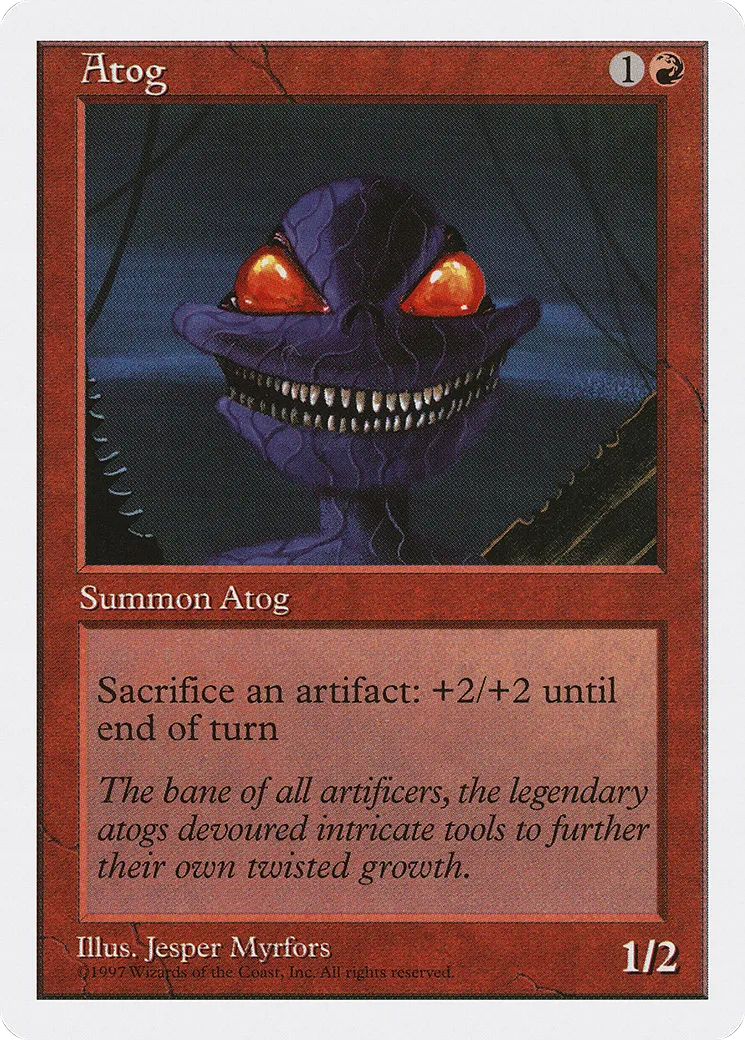 Atog — Fifth Edition — Magic: The Gathering
