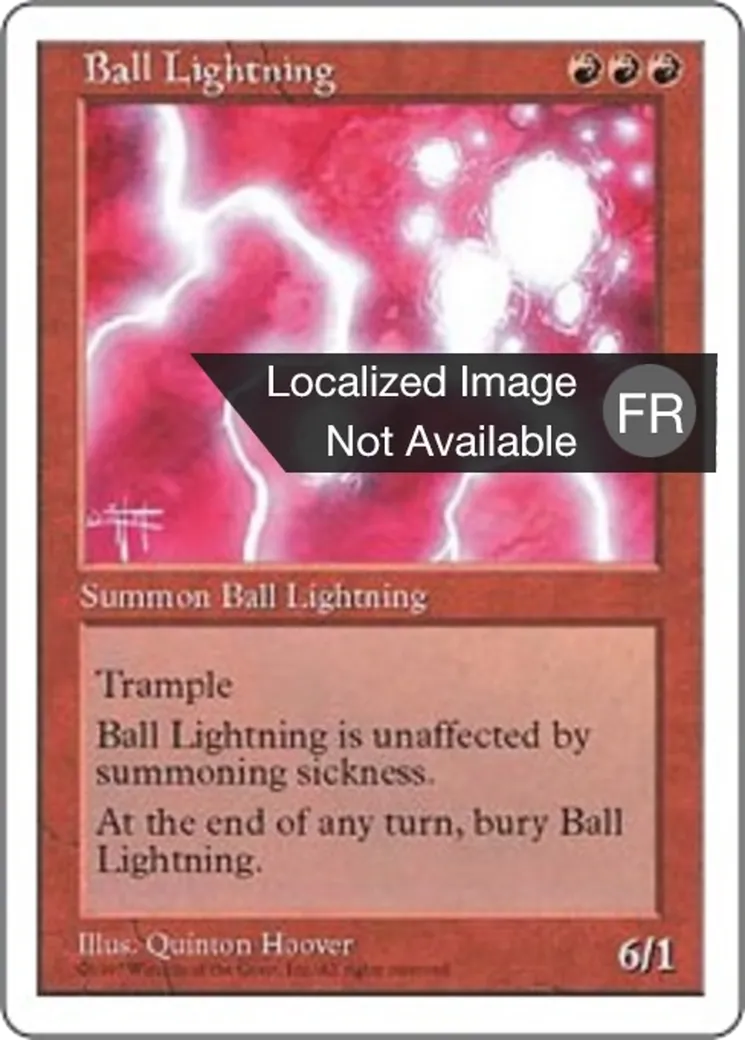 Boule fulgurante from Fifth Edition - Magic: The Gathering