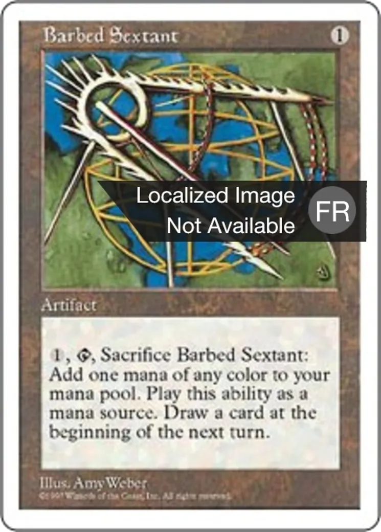 Sextant barbelé — Fifth Edition — Magic: The Gathering
