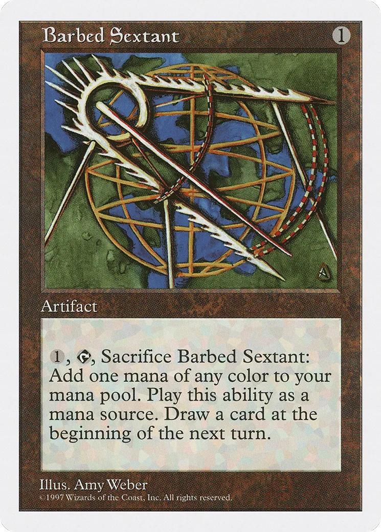 Sextant barbelé — Fifth Edition — Magic: The Gathering