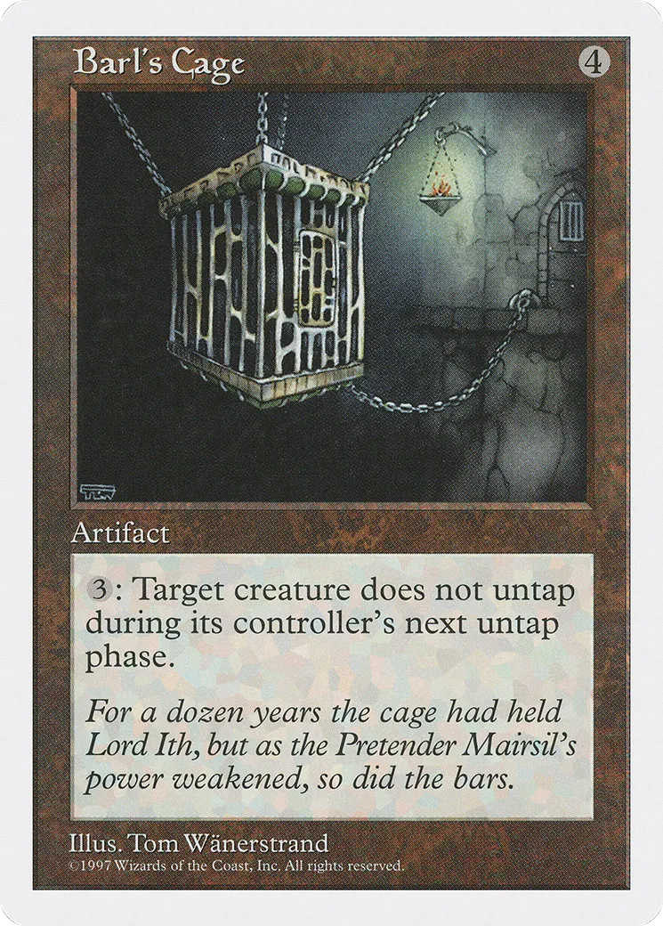 Barl's Cage — Fifth Edition — Magic: The Gathering