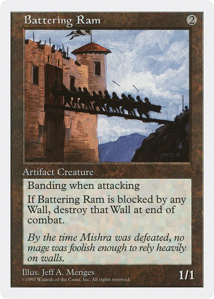 Battering Ram from Fifth Edition - Magic: The Gathering