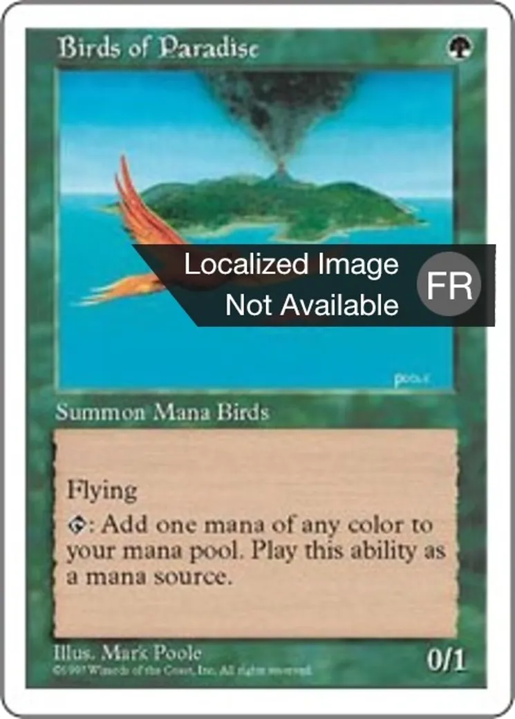 Oiseaux de paradis — Fifth Edition — Magic: The Gathering
