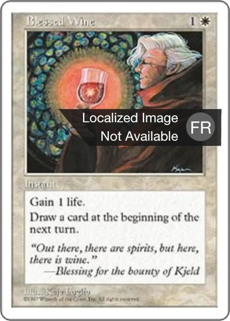 Vin de messe — Fifth Edition — Magic: The Gathering