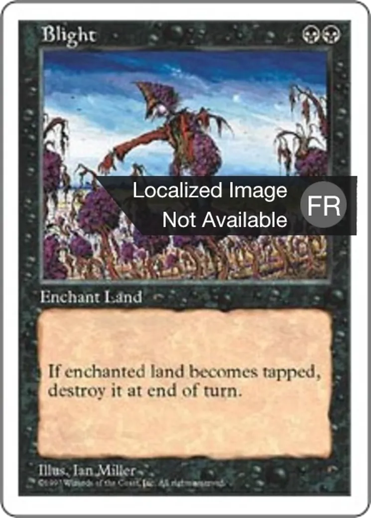 Flétrissement — Fifth Edition — Magic: The Gathering