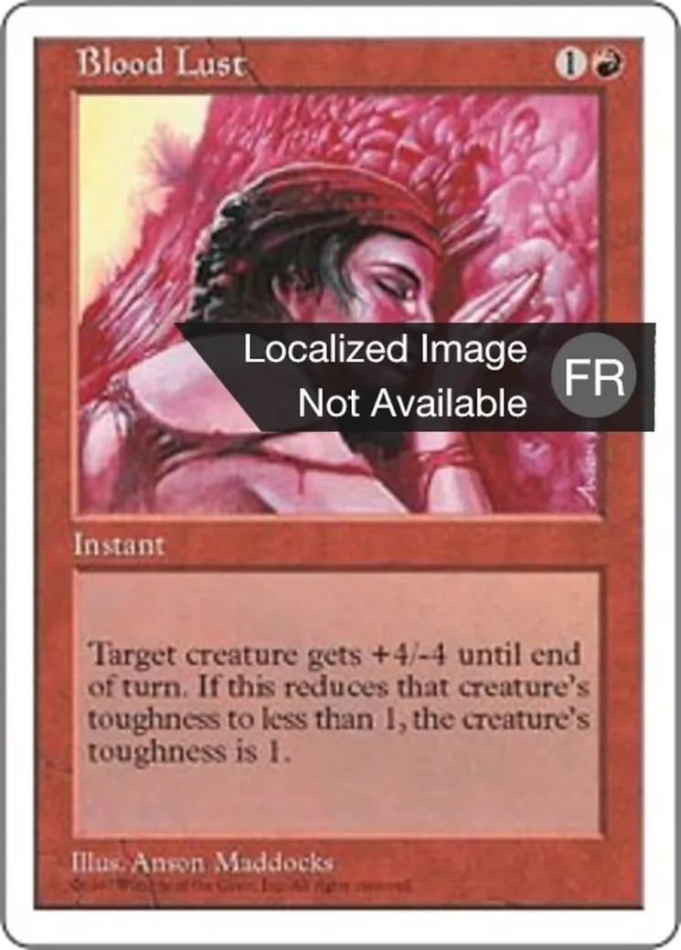 Soif de sang — Fifth Edition — Magic: The Gathering