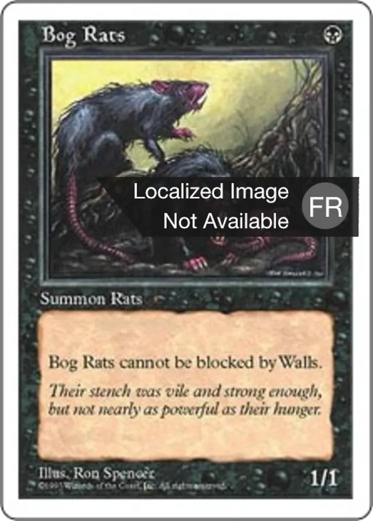 Rats des marécages — Fifth Edition — Magic: The Gathering