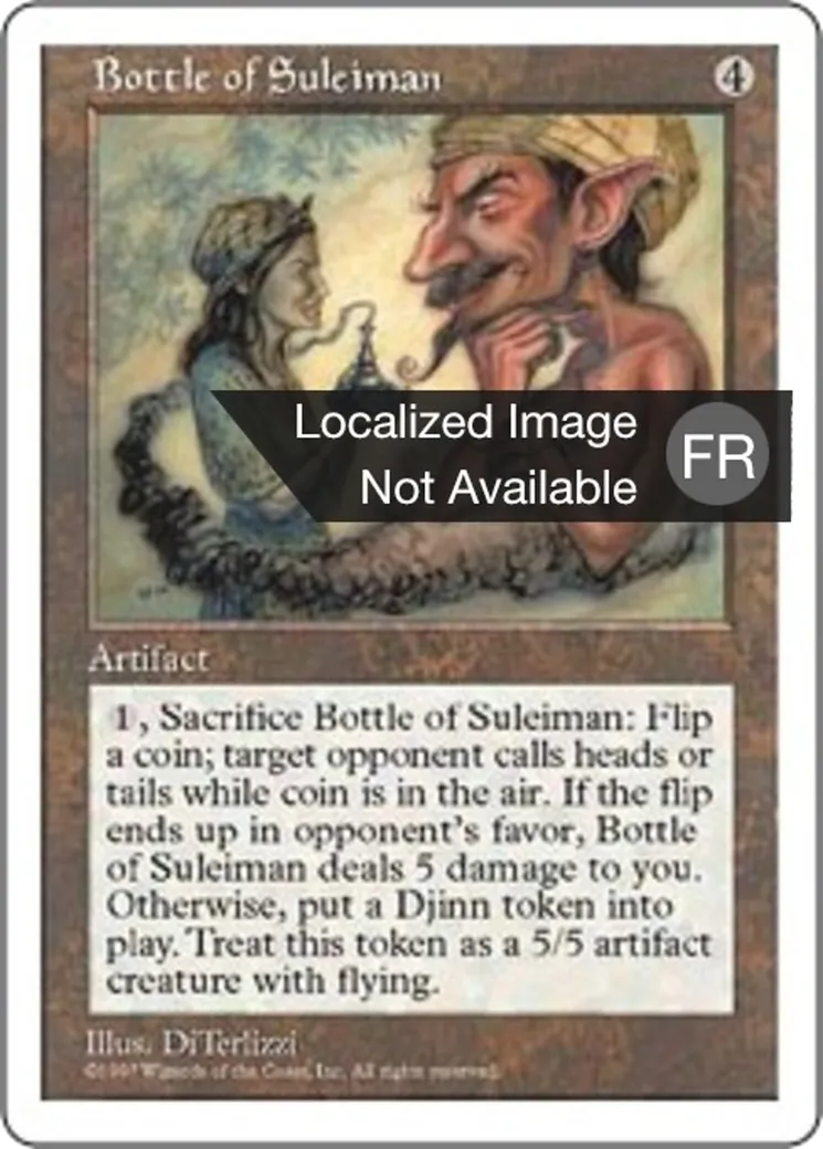 Bouteille de Salomon — Fifth Edition — Magic: The Gathering