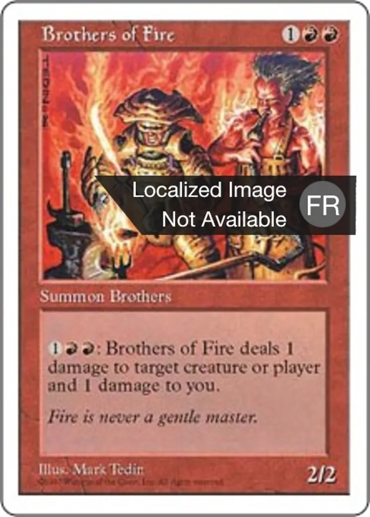 Frères de feu — Fifth Edition — Magic: The Gathering