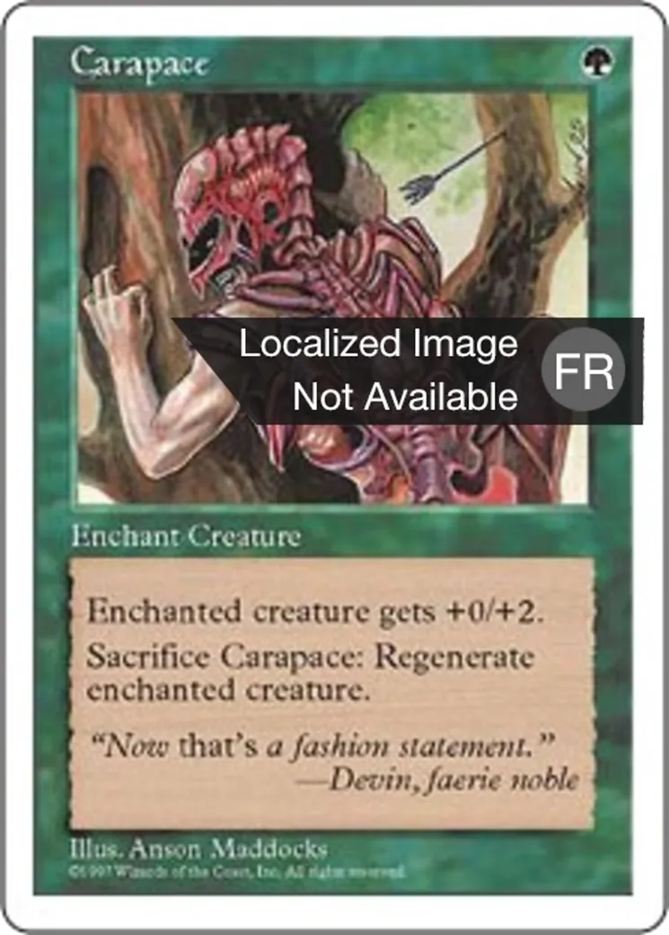 Carapace — Fifth Edition — Magic: The Gathering