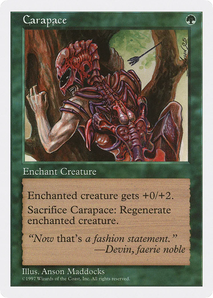 Carapace — Fifth Edition — Magic: The Gathering