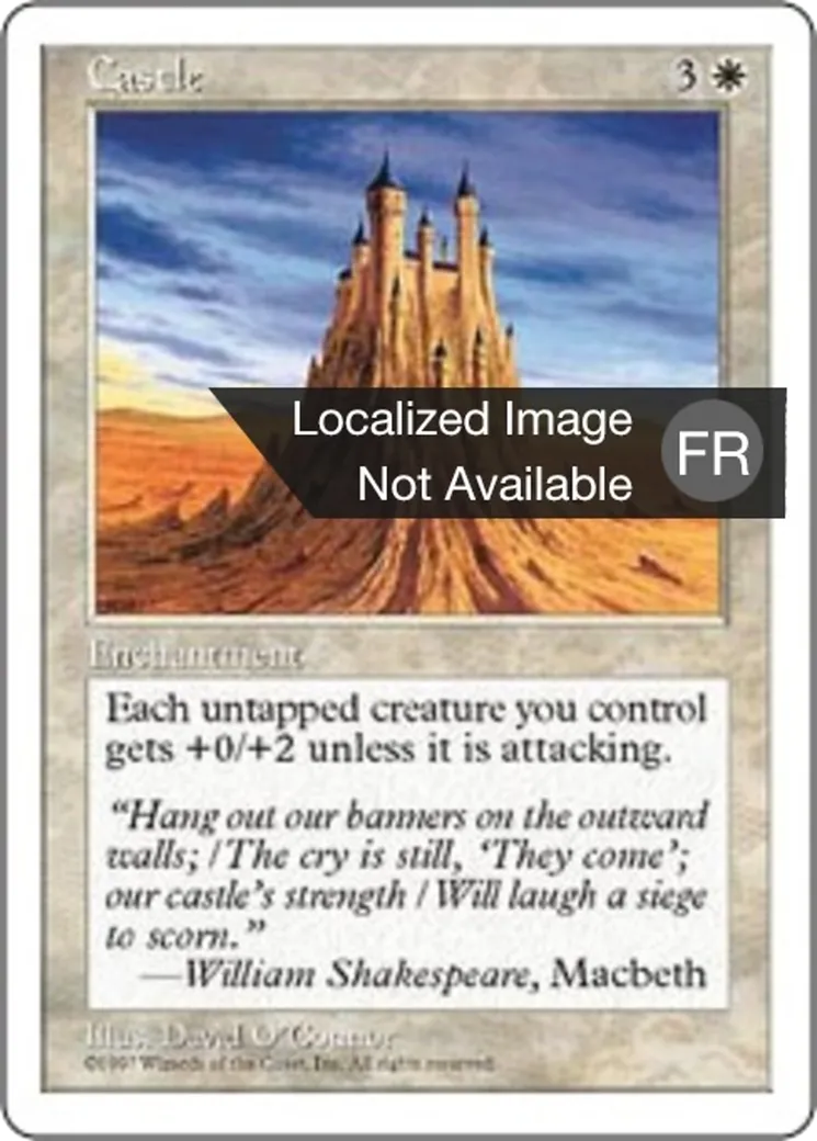 Château fort — Fifth Edition — Magic: The Gathering