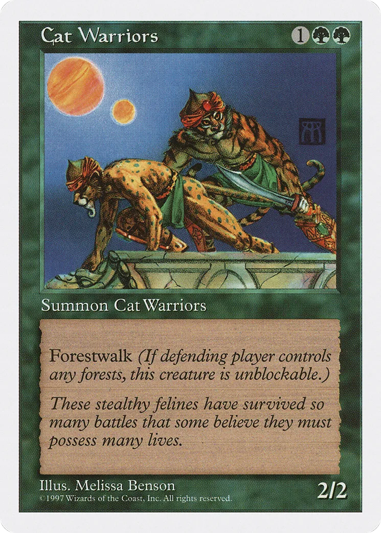 Guerriers chats — Fifth Edition — Magic: The Gathering