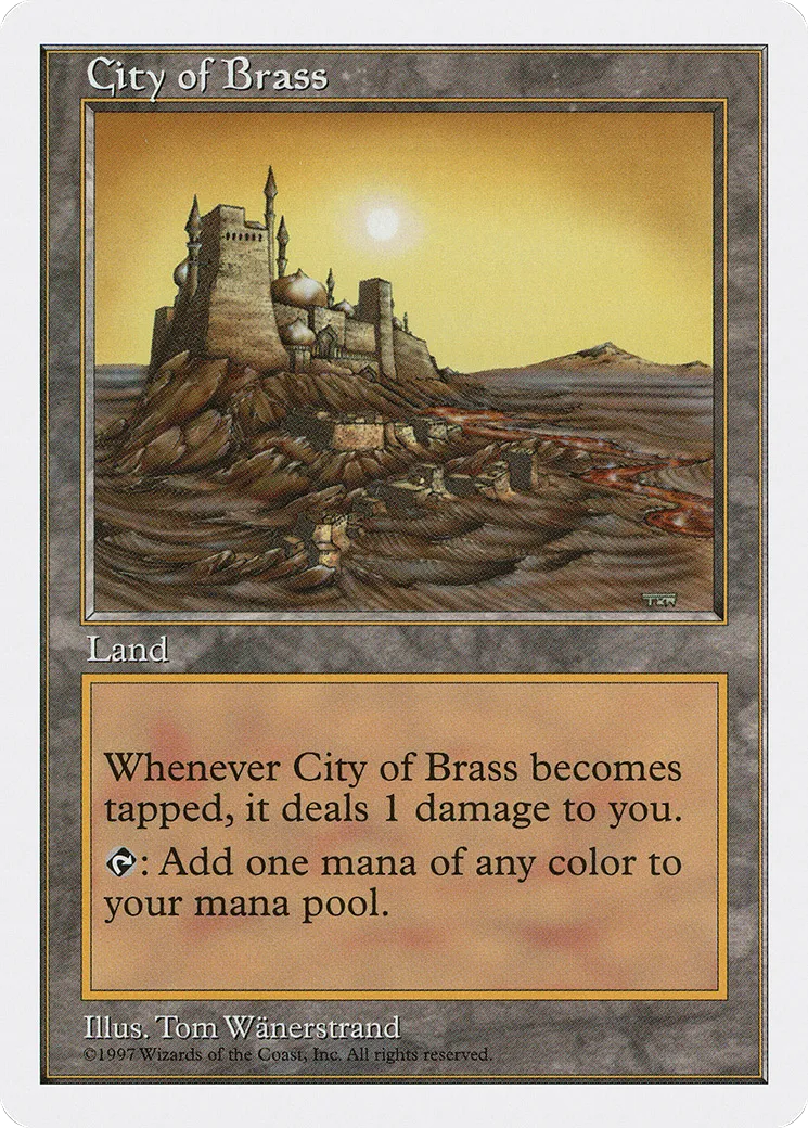 Cité d'airain — Fifth Edition — Magic: The Gathering