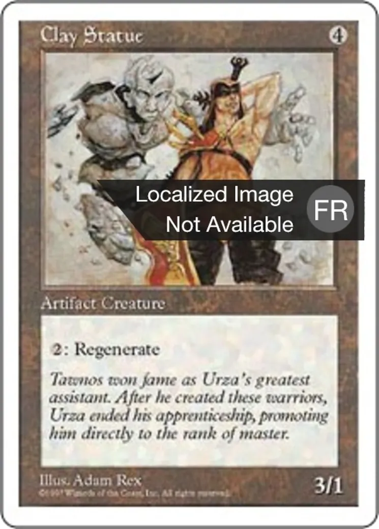 Statue d'argile — Fifth Edition — Magic: The Gathering
