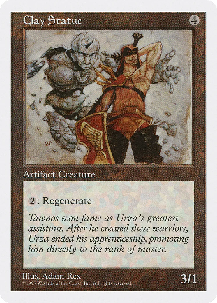Statue d'argile — Fifth Edition — Magic: The Gathering