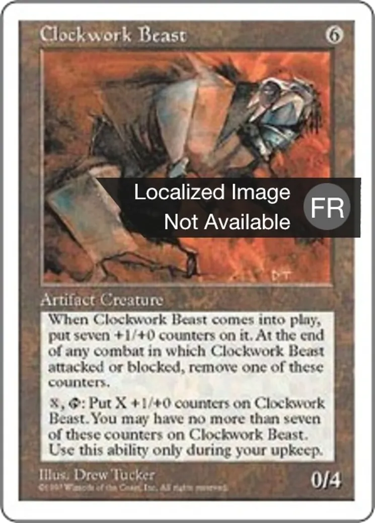 Bête mécanique — Fifth Edition — Magic: The Gathering