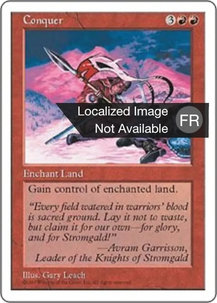 Conquête — Fifth Edition — Magic: The Gathering