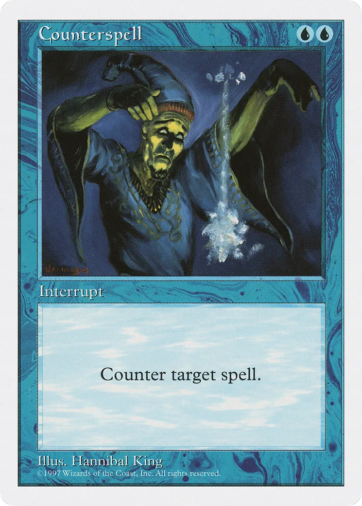 Counterspell — Fifth Edition — Magic: The Gathering