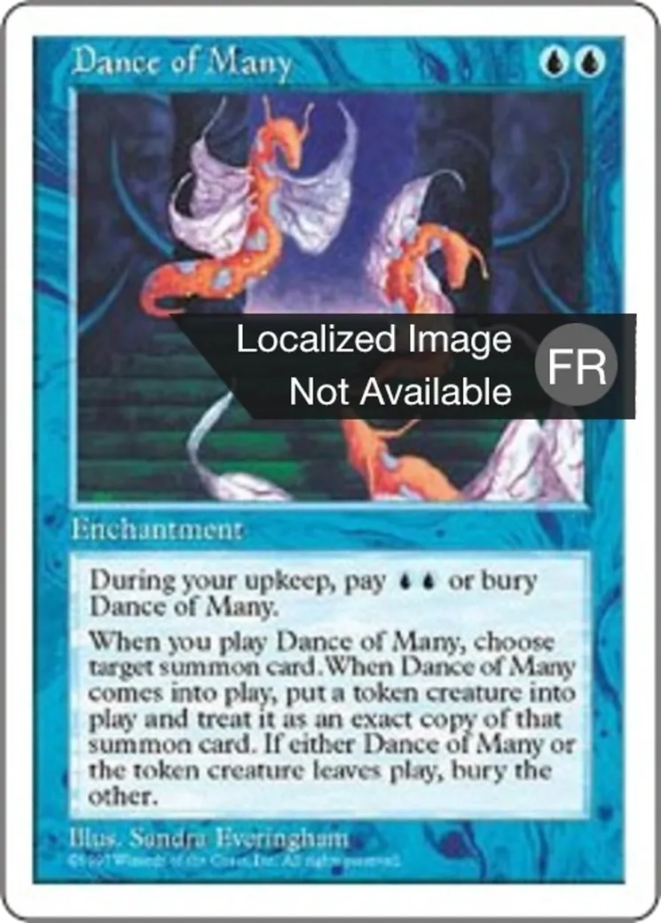 Danse innombrable — Fifth Edition — Magic: The Gathering