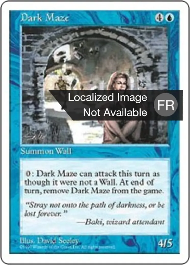 Obscur dédale from Fifth Edition - Magic: The Gathering