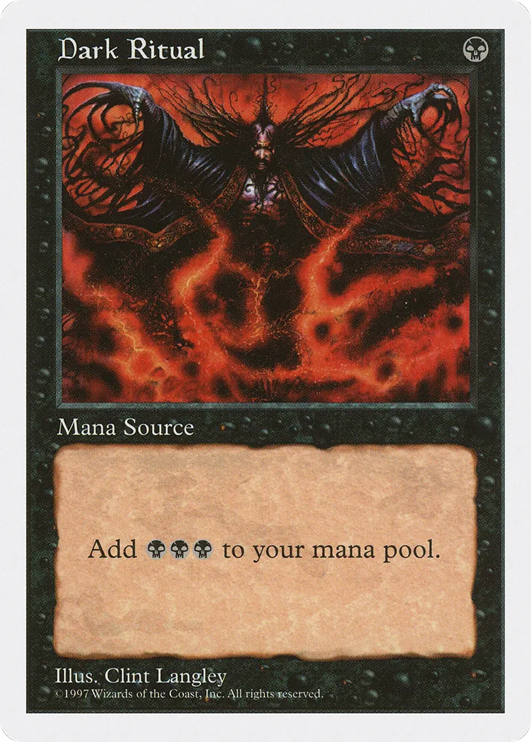 Messe noire — Fifth Edition — Magic: The Gathering