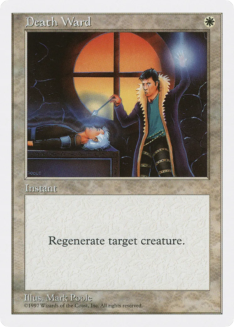Death Ward — Fifth Edition — Magic: The Gathering