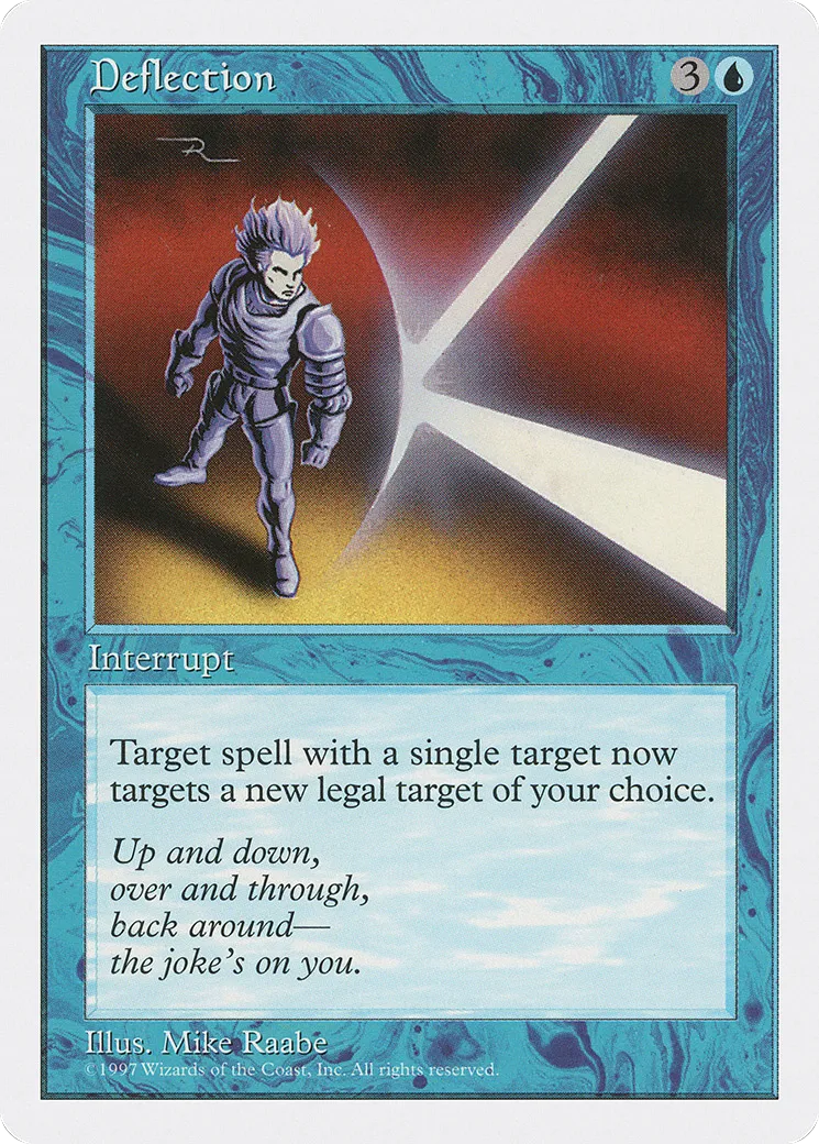 Deflection from Fifth Edition - Magic: The Gathering