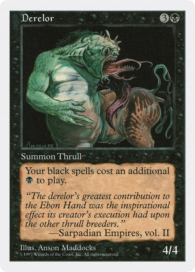 Derelor — Fifth Edition — Magic: The Gathering