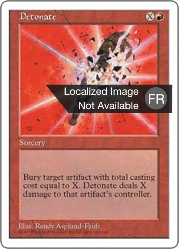 Détonation — Fifth Edition — Magic: The Gathering