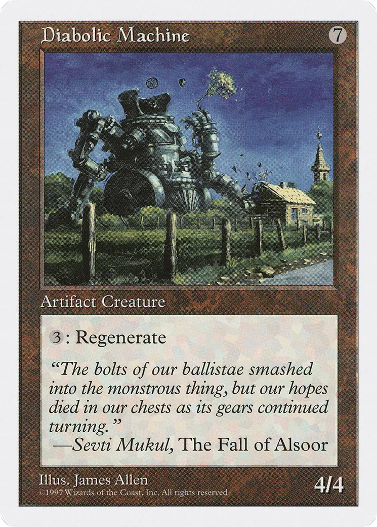 Machine diabolique — Fifth Edition — Magic: The Gathering
