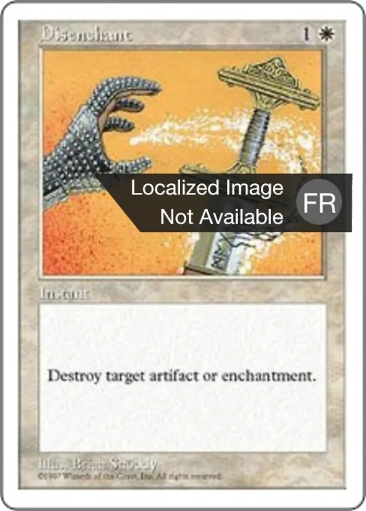 Désenchantement — Fifth Edition — Magic: The Gathering