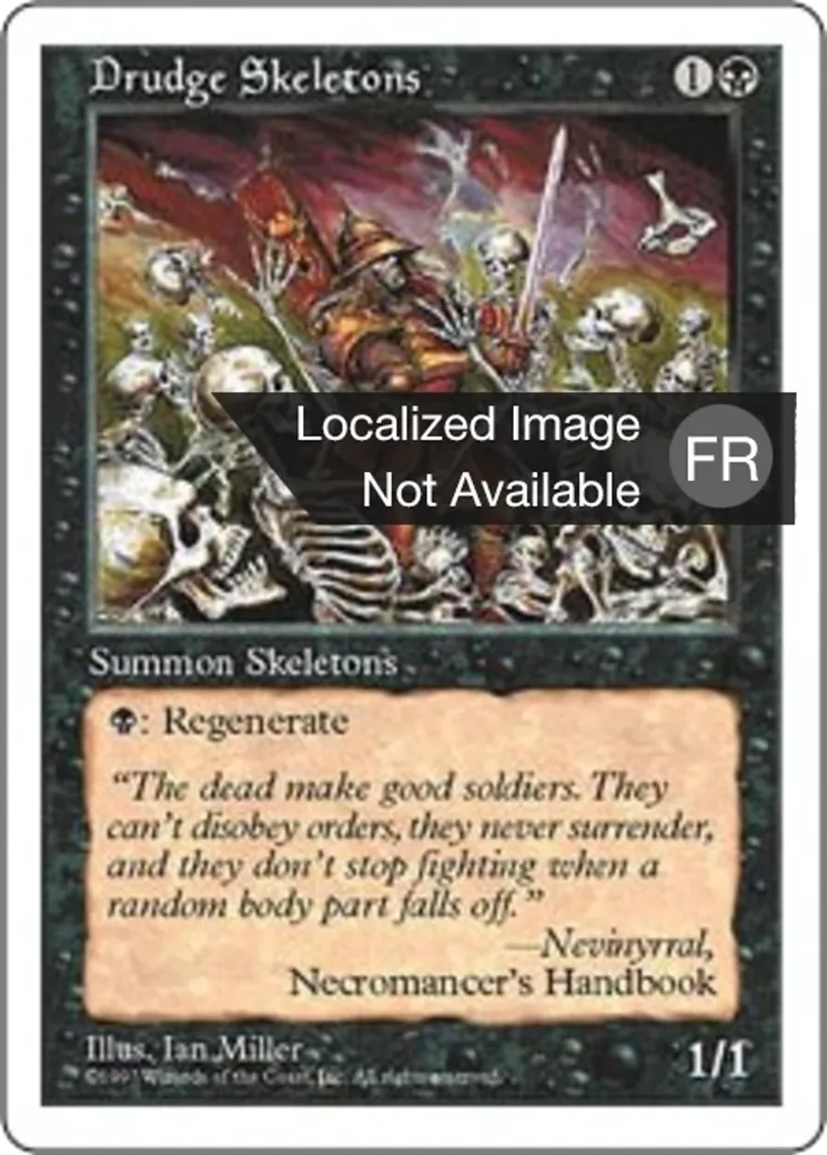 Squelettes serviles — Fifth Edition — Magic: The Gathering