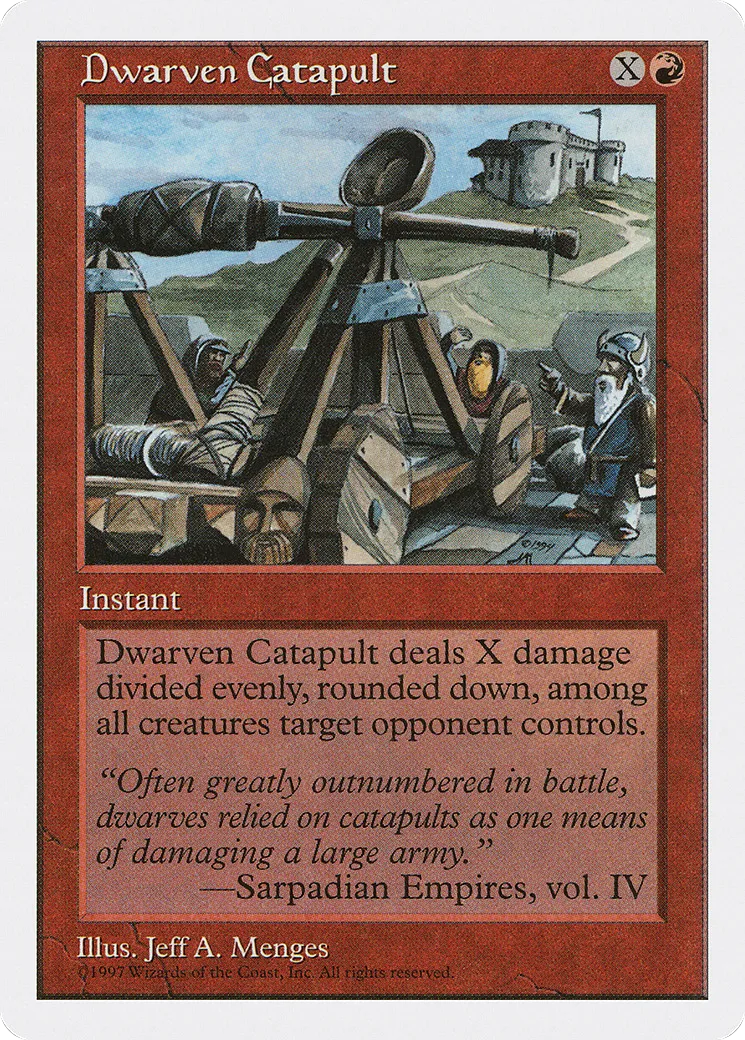 Catapulte naine — Fifth Edition — Magic: The Gathering