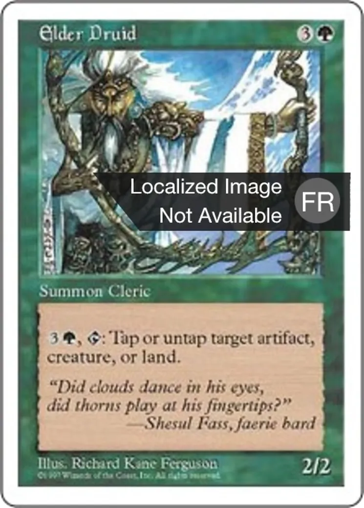 Doyen des druides — Fifth Edition — Magic: The Gathering