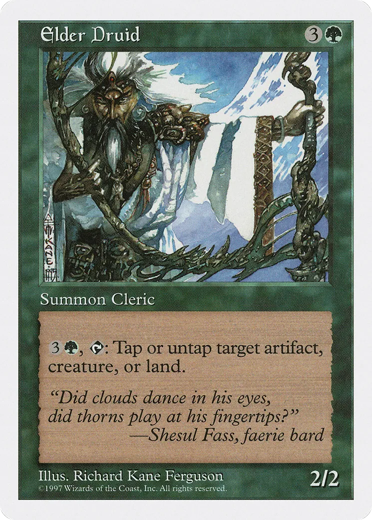 Doyen des druides — Fifth Edition — Magic: The Gathering