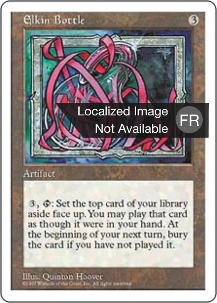 Bouteille elkine — Fifth Edition — Magic: The Gathering