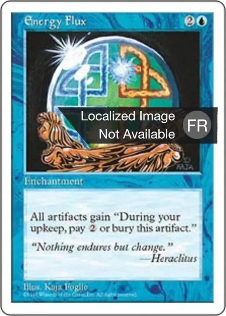 Reflux d'énergie — Fifth Edition — Magic: The Gathering